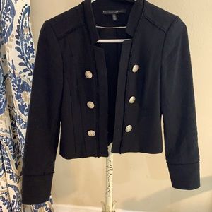 Black military style jacket